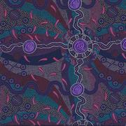 M&S Textiles Australia - Roaring Forties Purple
